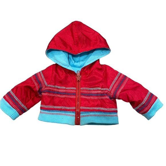 American Girl Doll Ready For Fun Outfit Stripe Jacket and underwear Only - Picture 2 of 7